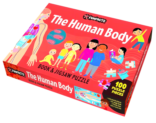 Funfacts - Book & Jigsaw - The Human Body
