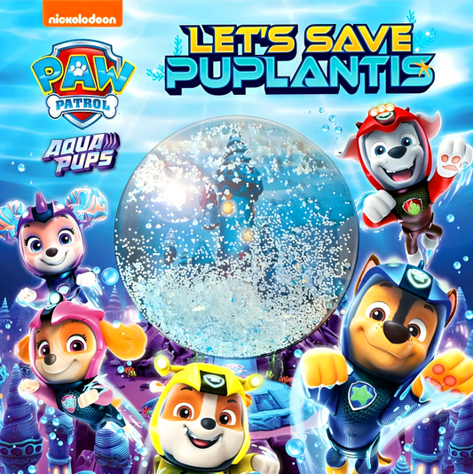 Paw Patrol  Die-Cut Gel Portal Picture Book: Let's Save Puplantis