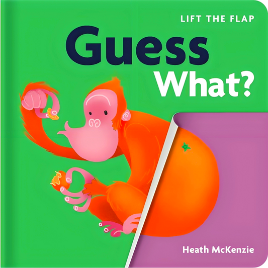 Lift-The-Flap Board Book: Guess What?