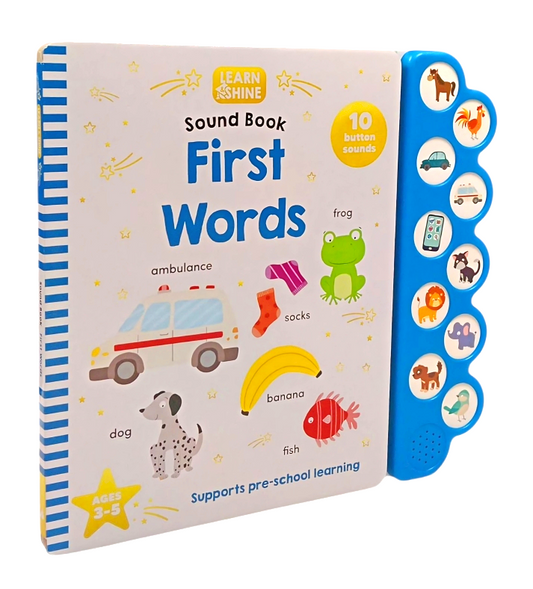 Lake Press: First Words (Sound Book)