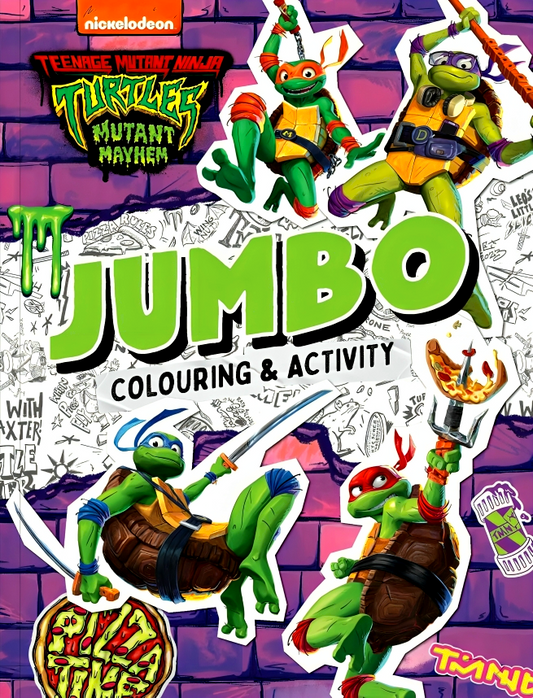 TMNT Mutant Mayhem - Jumbo Colouring Book