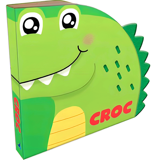Shaped Felt Book - Crocodile