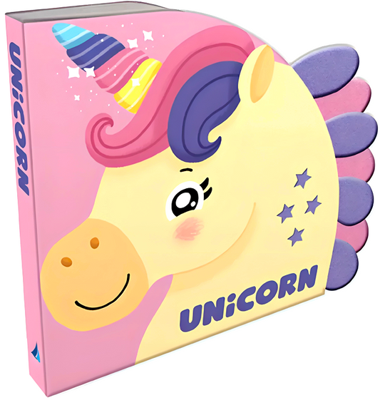 Shaped Felt Book - Unicorn