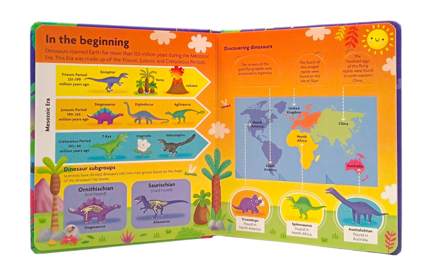 Little Olive: Funfacts - Lift The Flap Board Book - Discover Dinosaurs by Little Olive – book cover