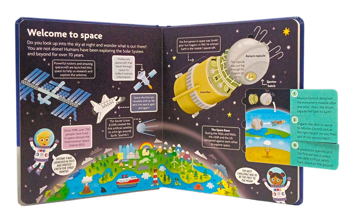 Little Olive: Funfacts - Lift The Flap Board Book - Explore The Solar System by Little Olive – book cover