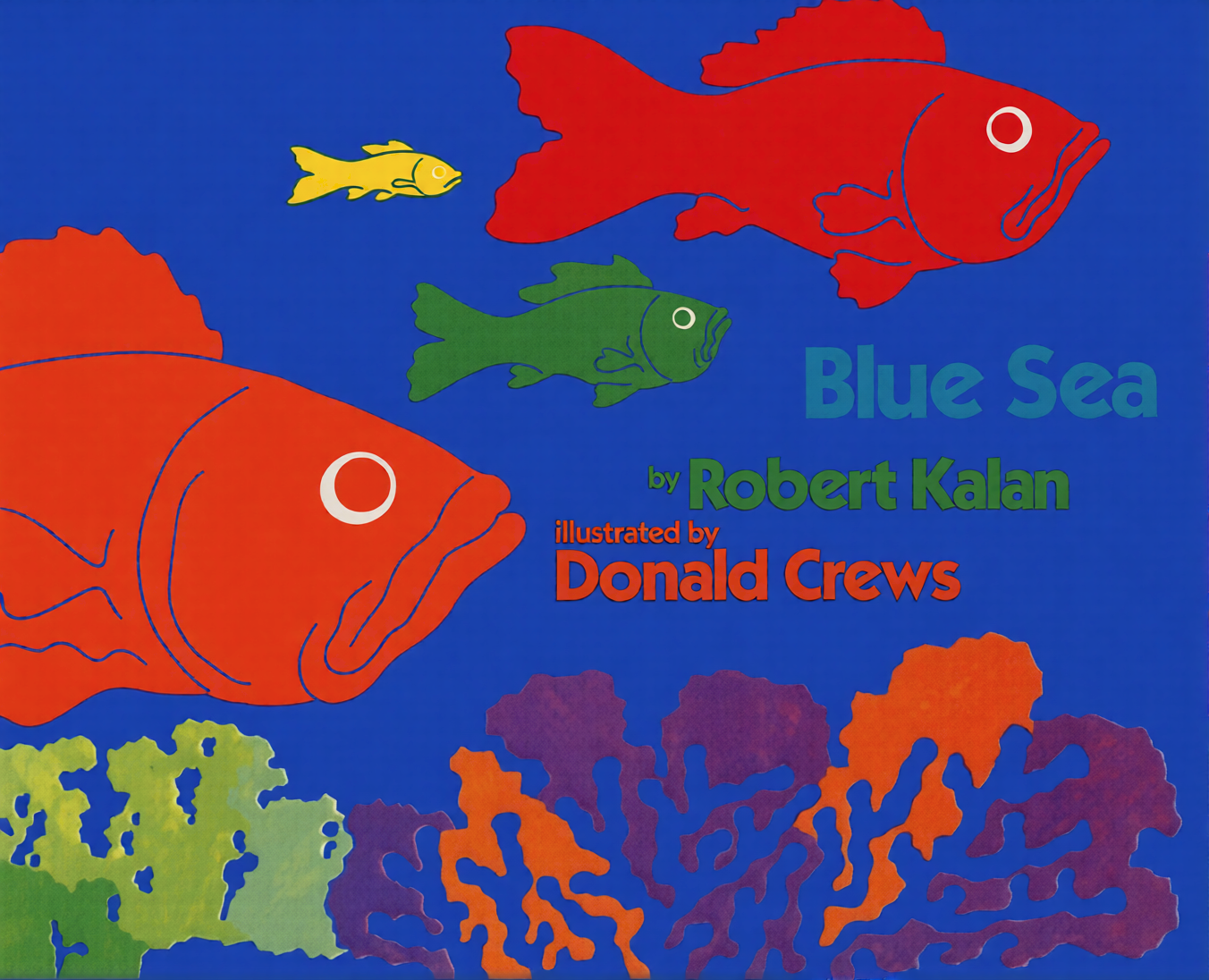 Blue Sea by Robert Kalan – book cover