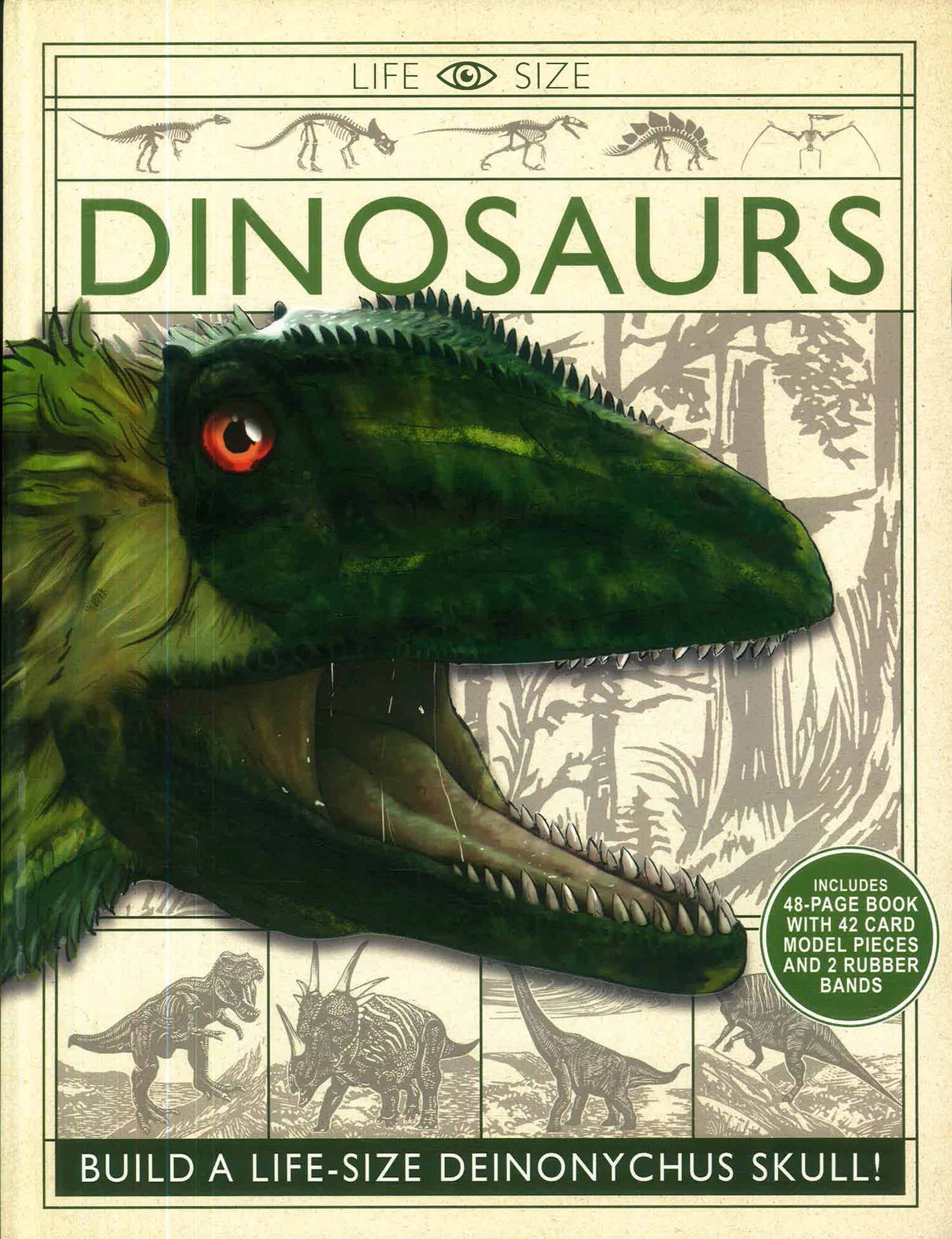 Life Size - Dinosaurs by Nancy Dickmann – book cover