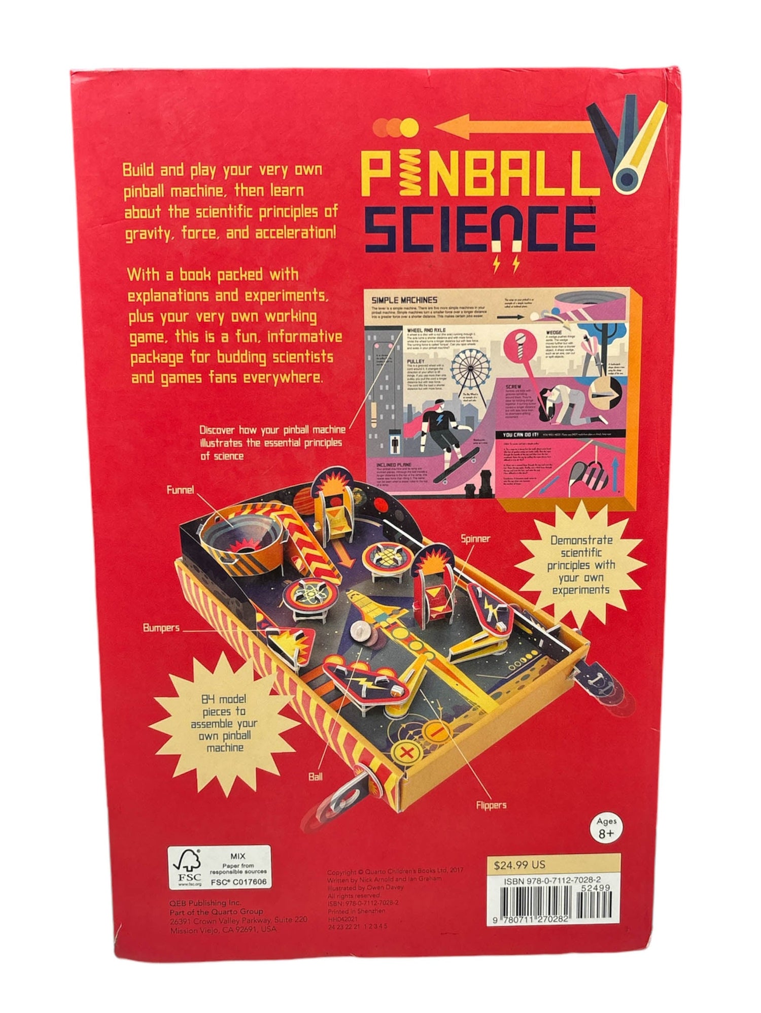 Pinball Method Science Visual Build Your Own Pinball Machine Pinball Science – BookXcess