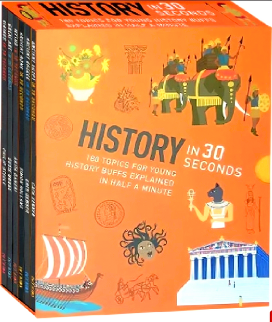 History In 30 Seconds 6 Book Slipcase