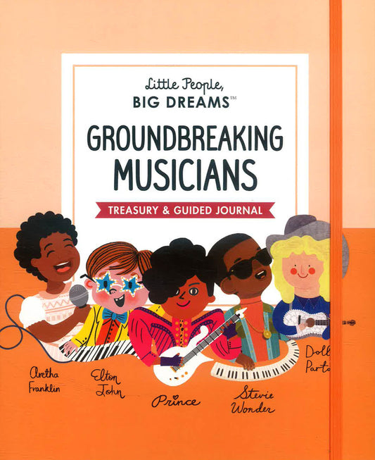 Little People, Big Dreams Guided Journal - Groundbreaking Musicians