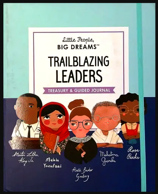 Little People, Big Dreams Guided Journal - Trailblazing Leaders