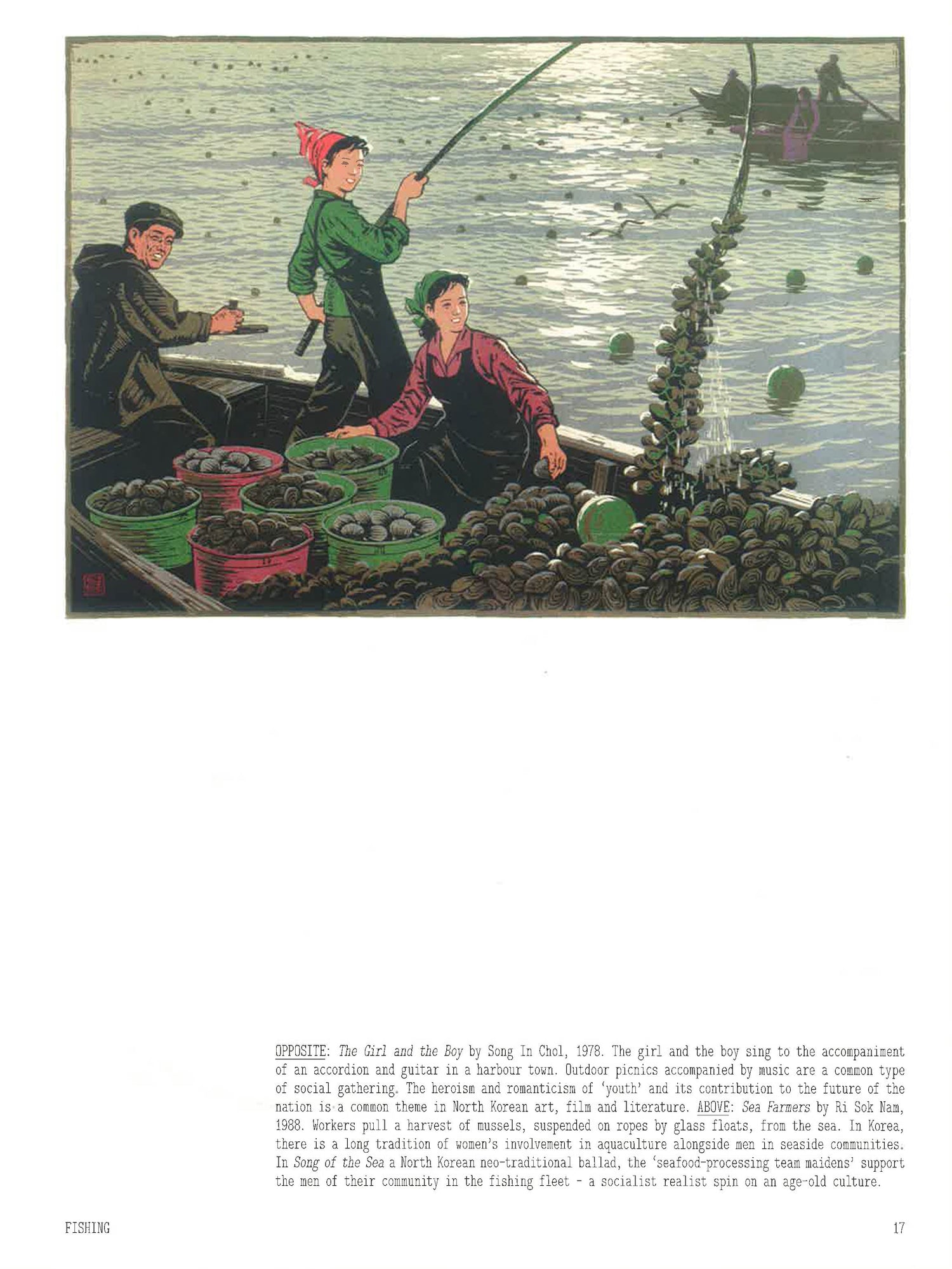 Printed In North Korea: The Art Of Everyday Life In The DPRK by Nick Bonner – book cover