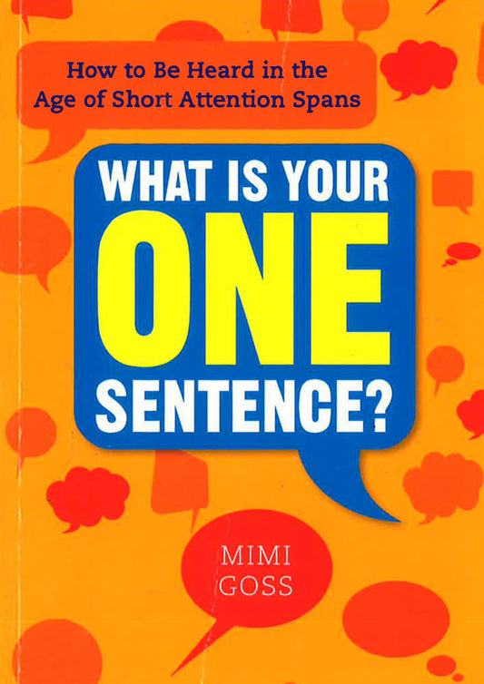 What Is Your One Sentence?