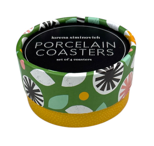 Lorena Siminovich Porcelain Coaster Set