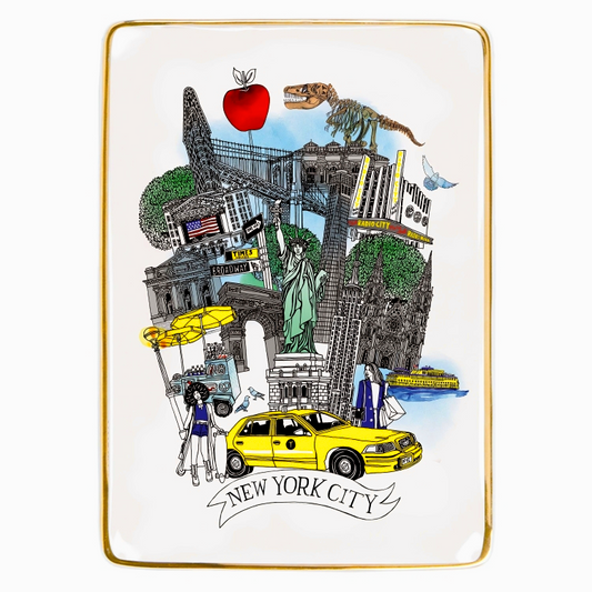 NYC Medium Porcelain Tray