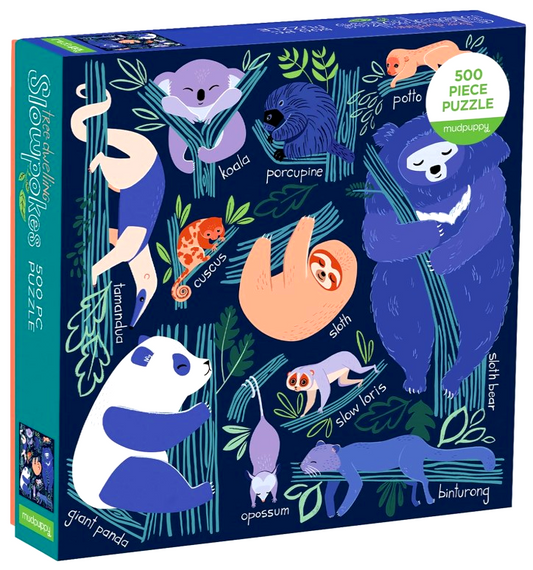 Tree-Dwelling Slowpokes 500 Piece Family Puzzle