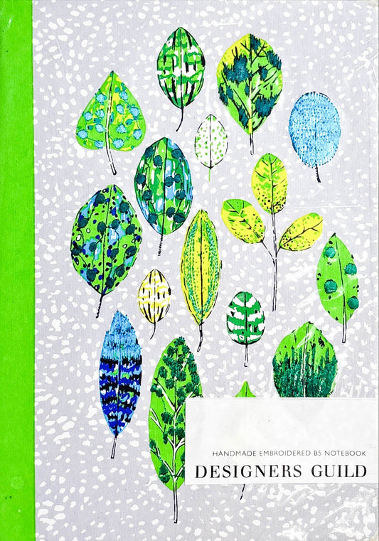 Designers Guild-Tulsi Handmade Embroidered B5 Journal