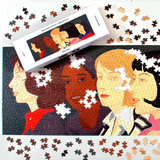 Moma Alex Katz Five Women 1000 Piece Panoramic Jigsaw Puzzle
