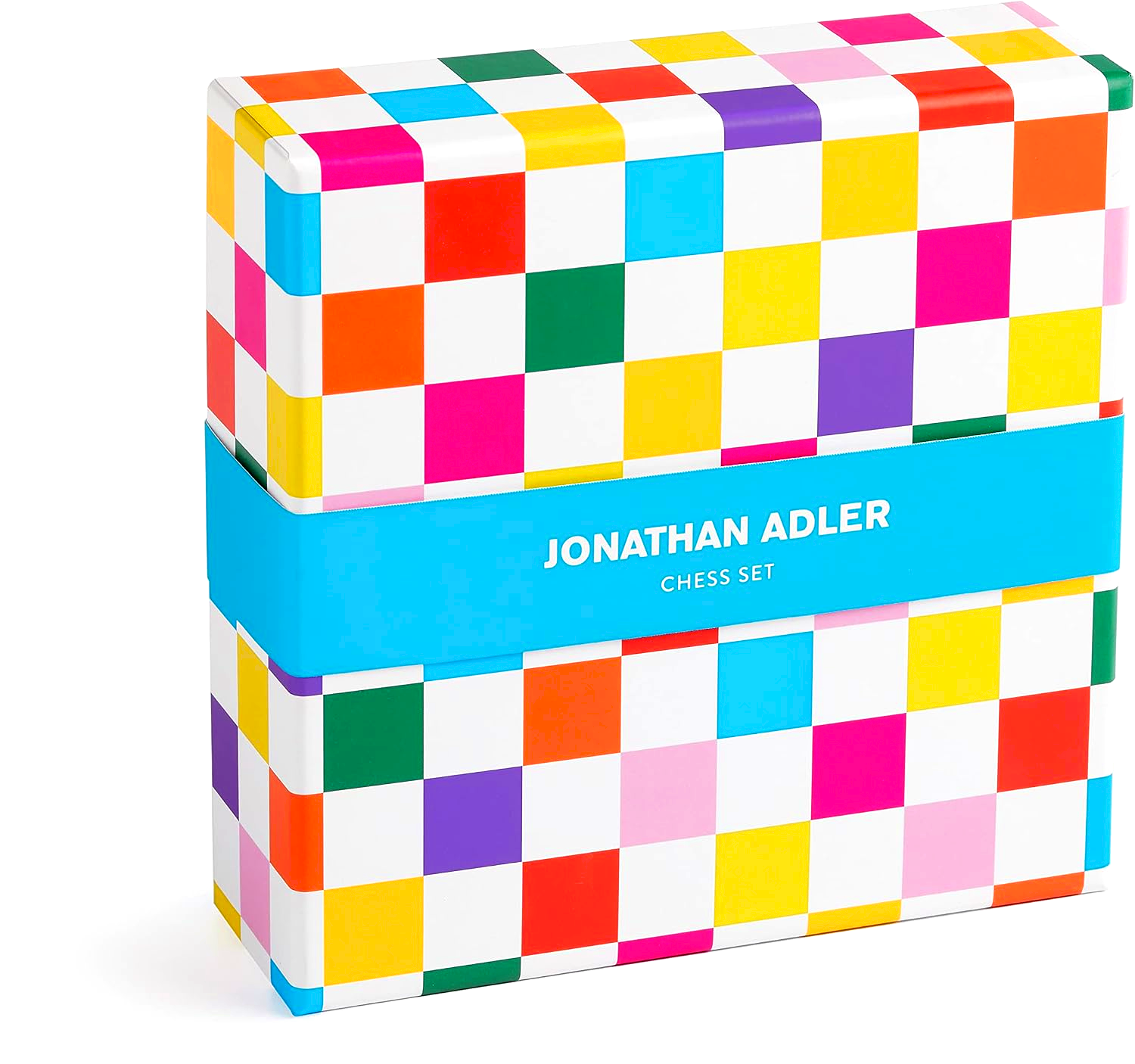 Jonathan Adler Helsinki Peggable Chess Set by Galison – book cover