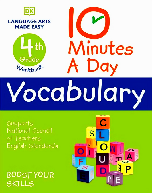 10 Minutes A Day Vocabulary, 4th Grade