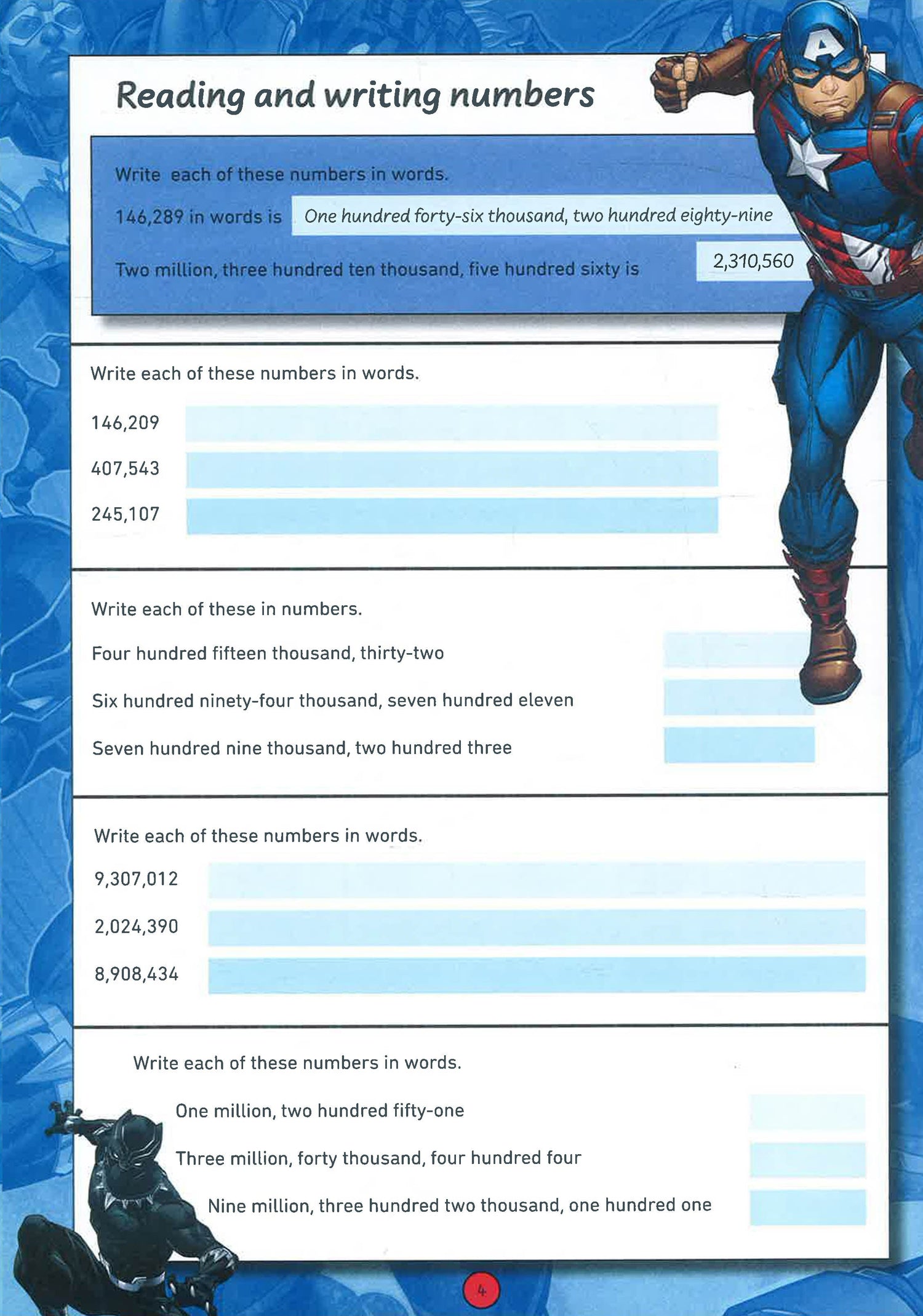Marvel Math Problems Marvel Math Made Easy, Fourth Grade – BookXcess