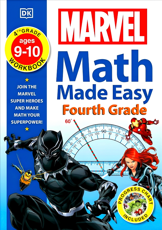 Marvel Math Made Easy, Fourth Grade
