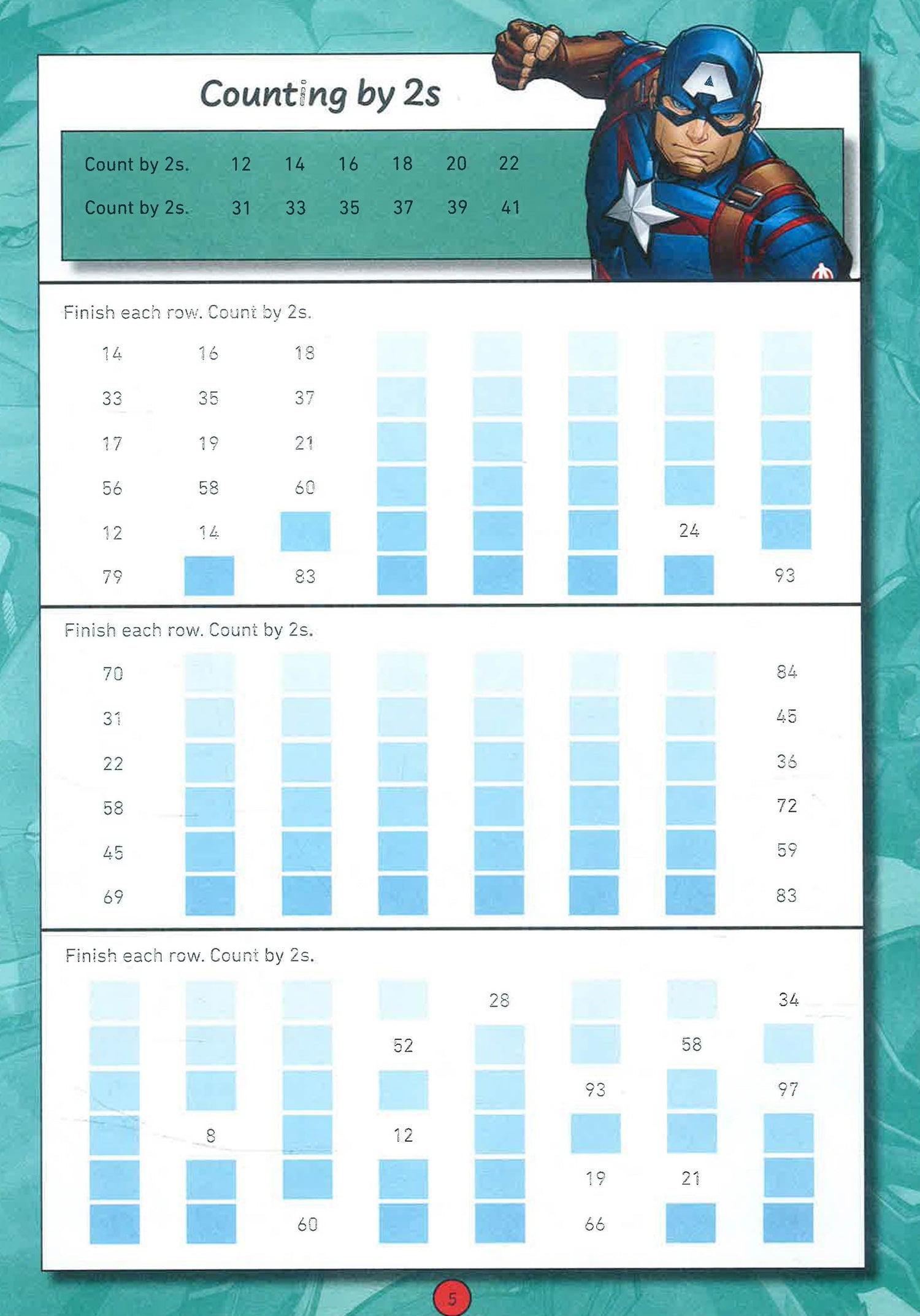 Marvel Math Problems Marvel Math Made Easy, Second Grade: Join the Marvel Super Heroes and ...