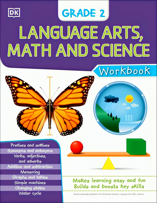 DK Workbooks: Language Arts Math And Science Grade 2