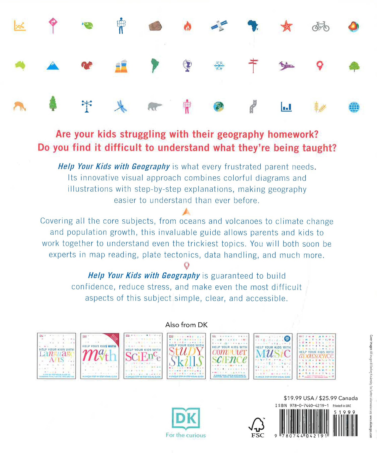 Help Your Kids with Geography, Grades 5-10: A Unique Step-By-Step Visu – BookXcess