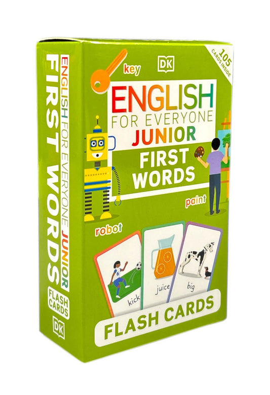 English For Everyone Junior First Words Flash Cards