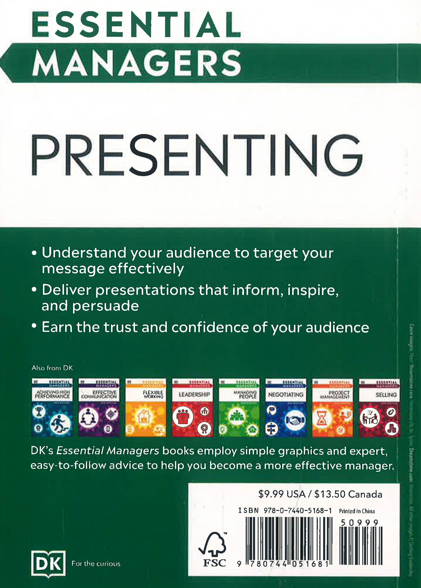 Dk Essential Manager Handbook.pdf DK Essential Managers: Presenting – BookXcess