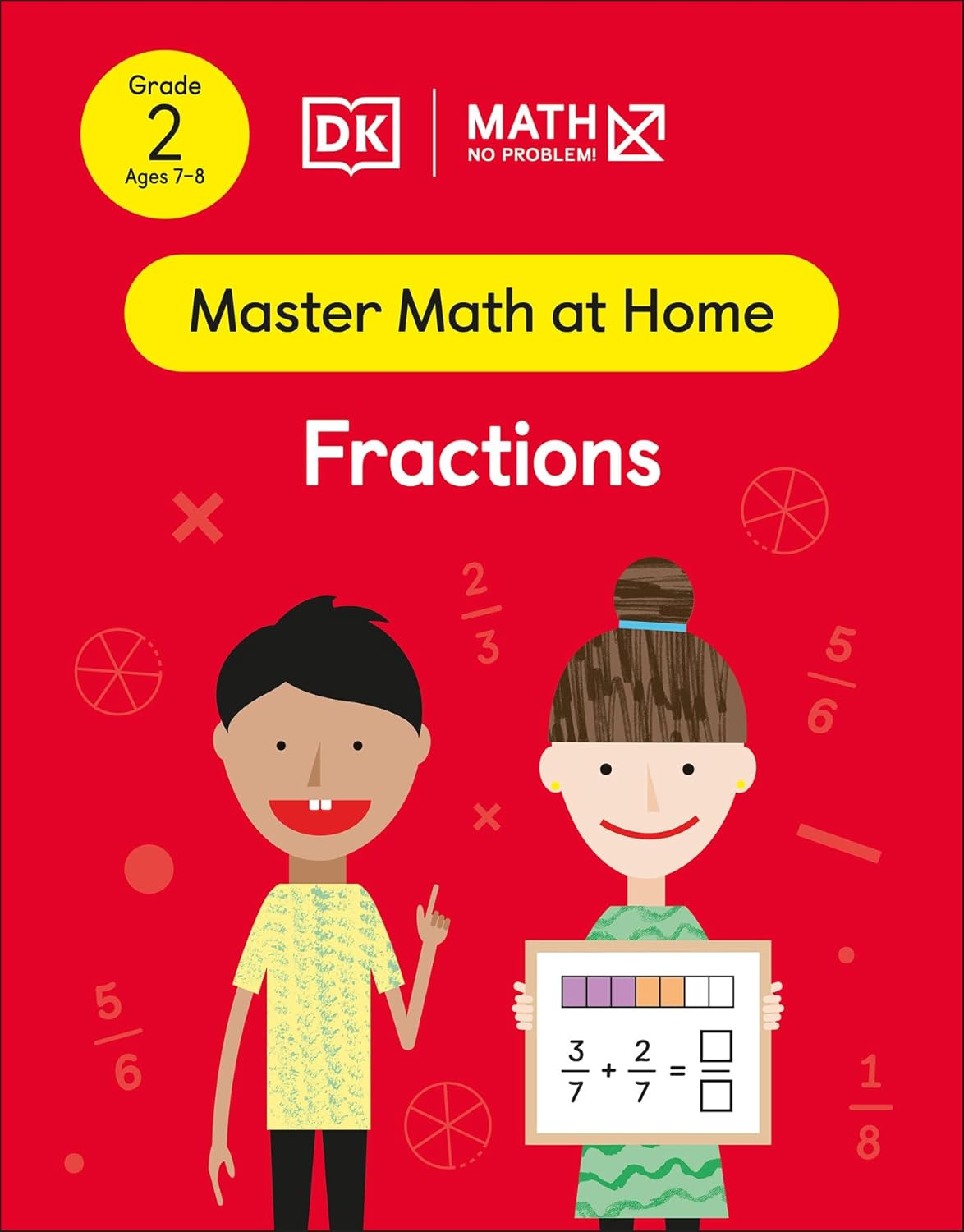 Math - No Problem! Fractions, Grade 2 Ages 7-8 – BookXcess