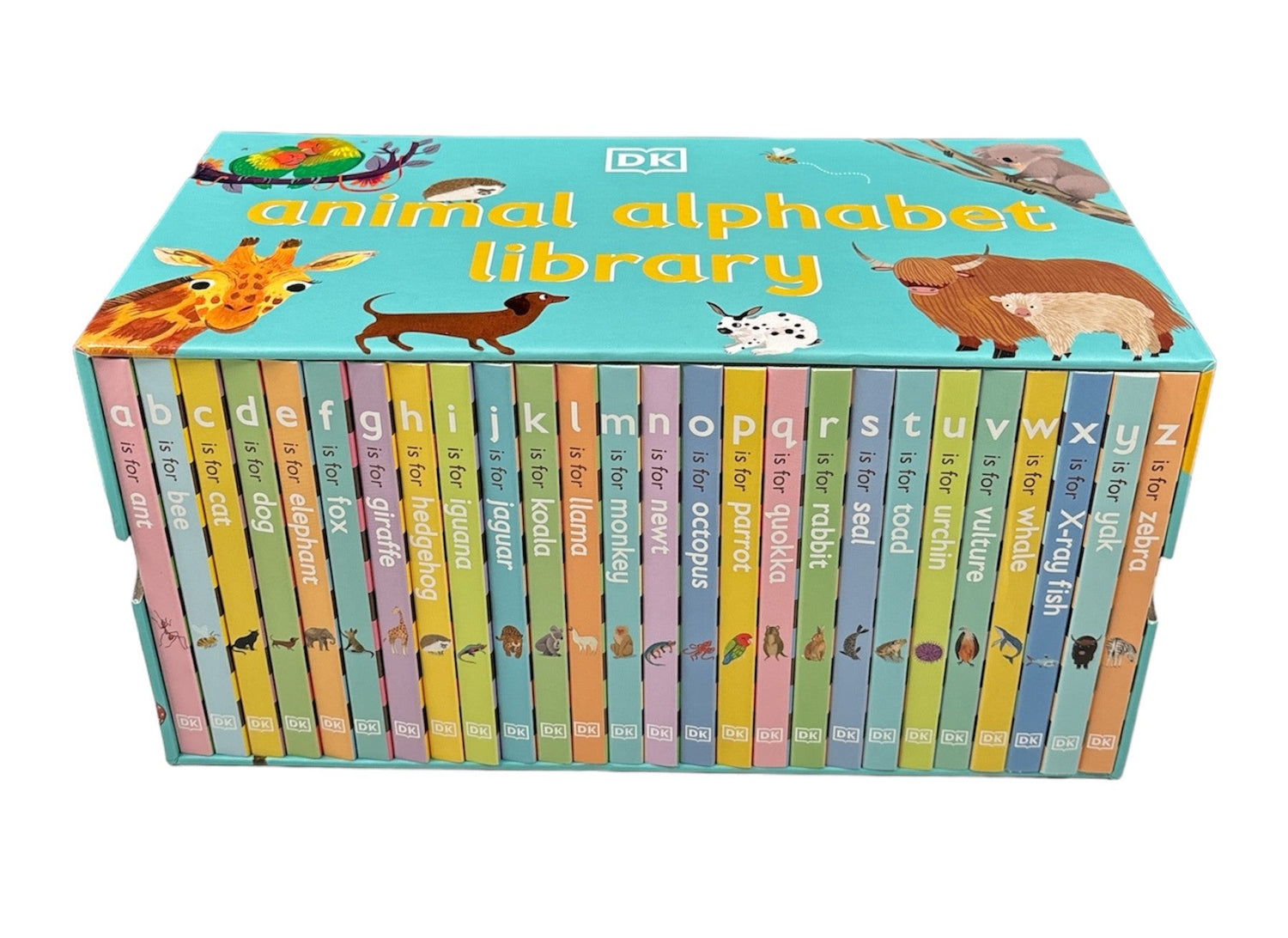 Library Animals Book DK 26 Books Animal Alphabet Library Box Set – BookXcess