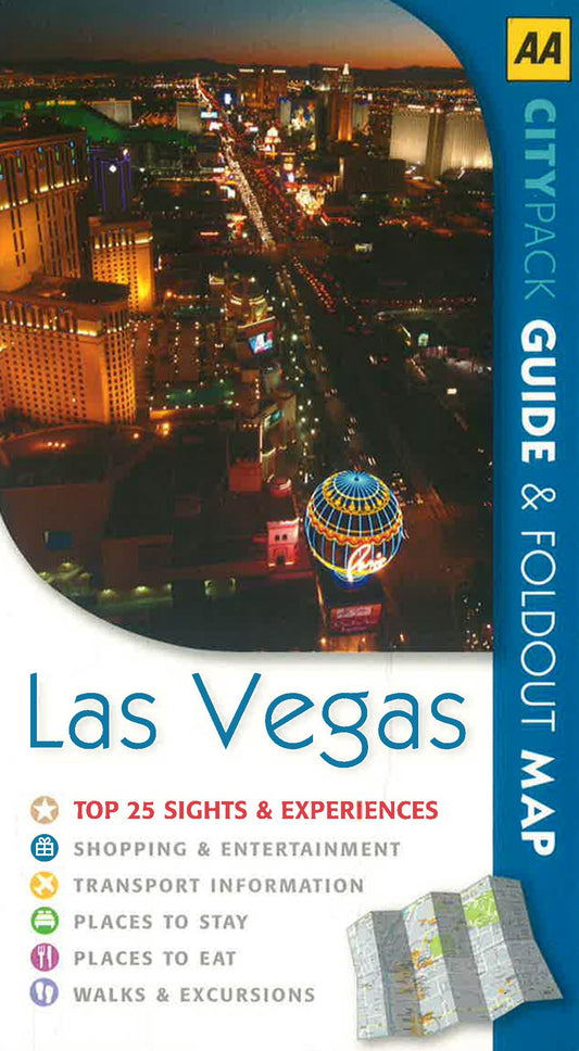 Aa City Pack: Las Vegas  (Guide & Fold Out Map)