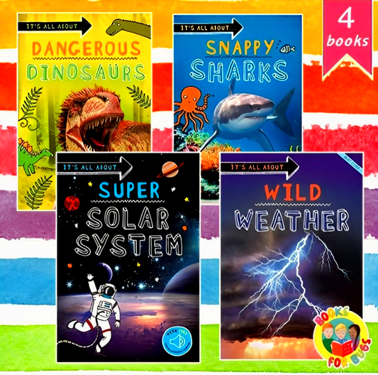 It's All About X4 Int Pack (Dinosaurs/Sharks/Solar System/Weather)