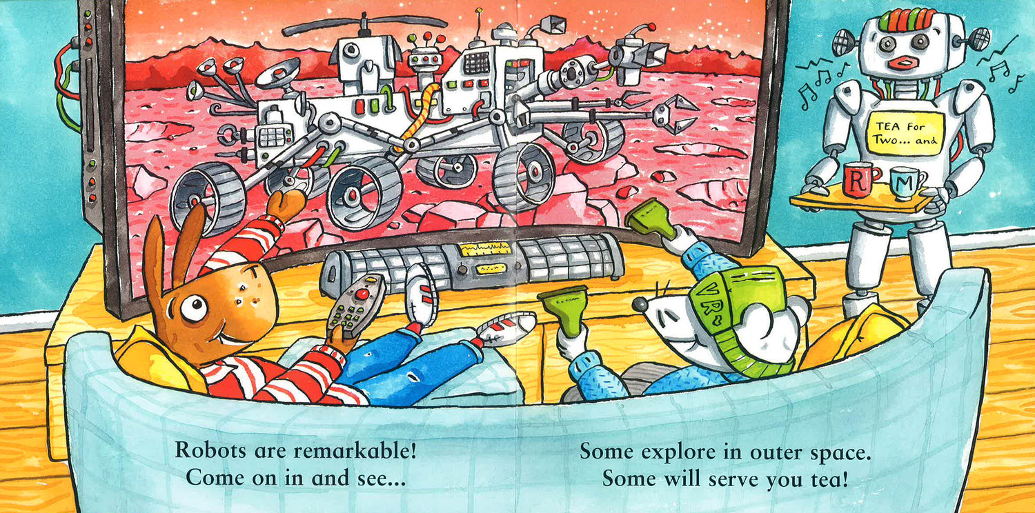 Amazing Robots Text Amazing Machines: Remarkable Robots – BookXcess