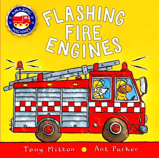 Flashing Fire Engines