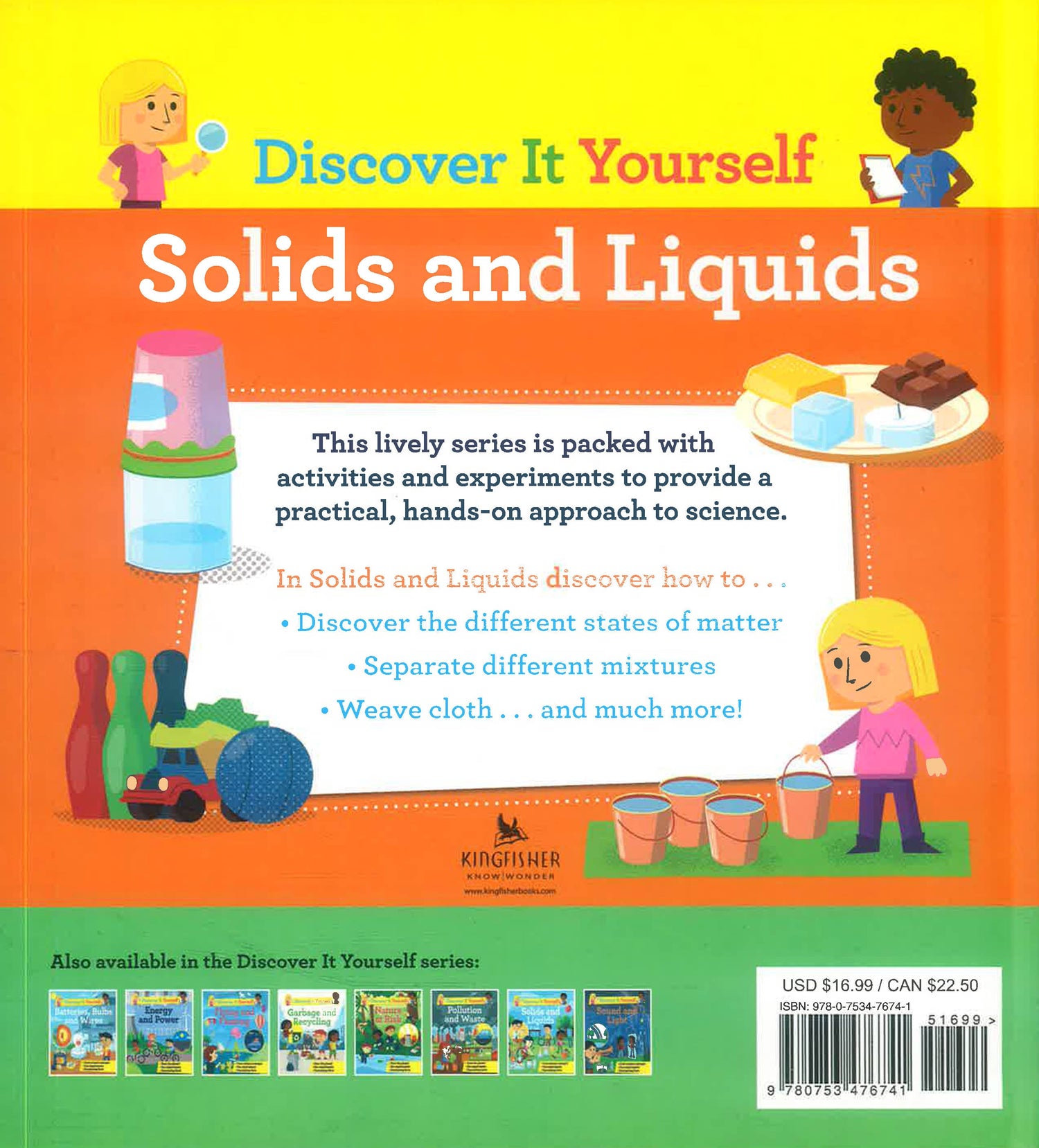 Discover It Yourself: Solids And Liquids by David Glover – book cover