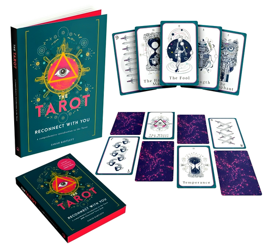 The Tarot: Reconnect With You (Tarot Book And Card Deck)