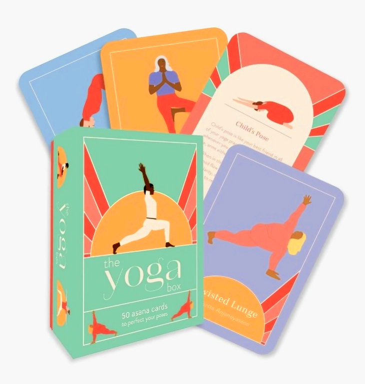 Yoga Text Box The Yoga Box: 50 Asana Cards To Perfect Your Poses And Shape Daily Flo ...