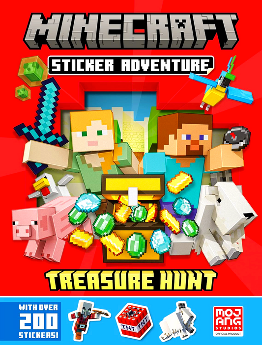 Minecraft Sticker Adventure: Treasure Hunt