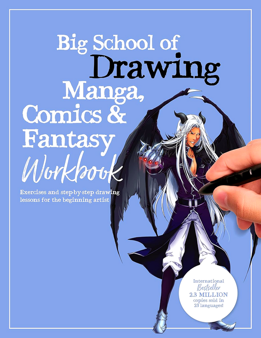 Big School Of Drawing #4: Drawing Manga, Comics & Fantasy Workbook
