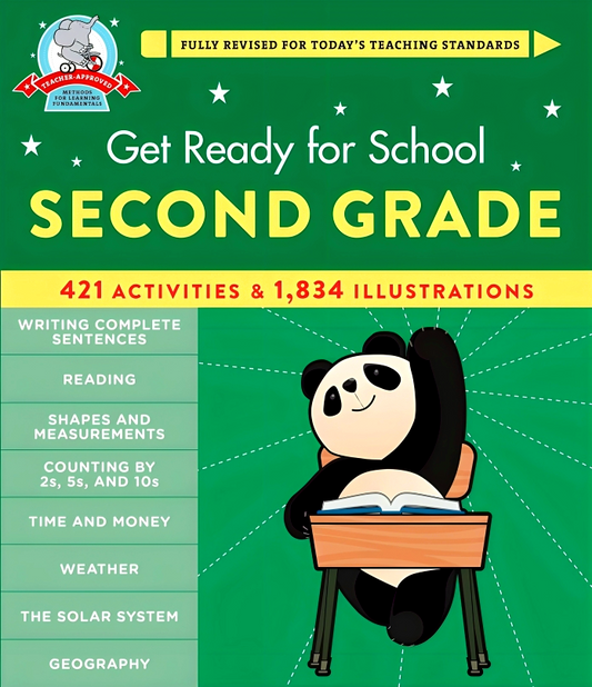 Get Ready For School: Second Grade (Revised And Updated)