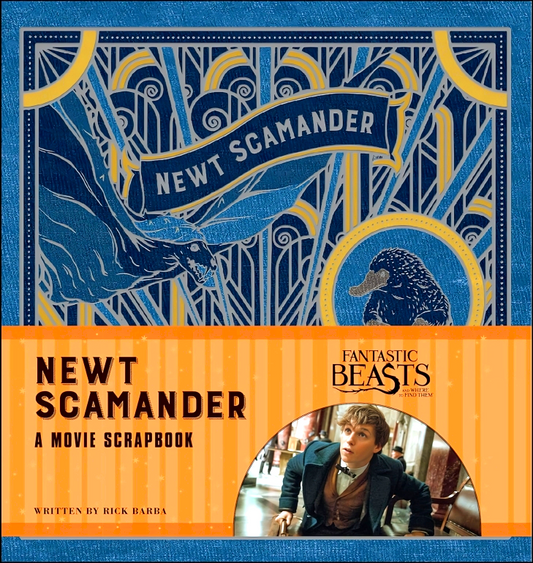 Fantastic Beasts Newt Scamander Scrap Book