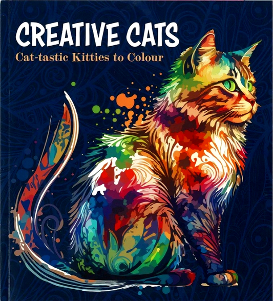 Quarto: Creative Cats Colouring Book