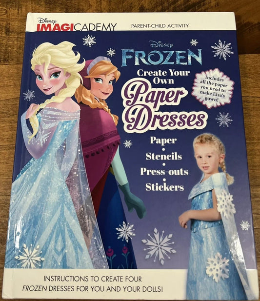Frozen Create Your Own Paper Dresses