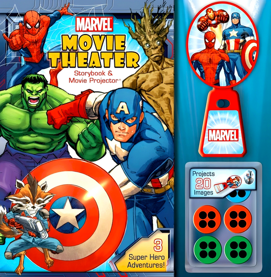 Marvel Movie Theater Storybook & Movie Projector