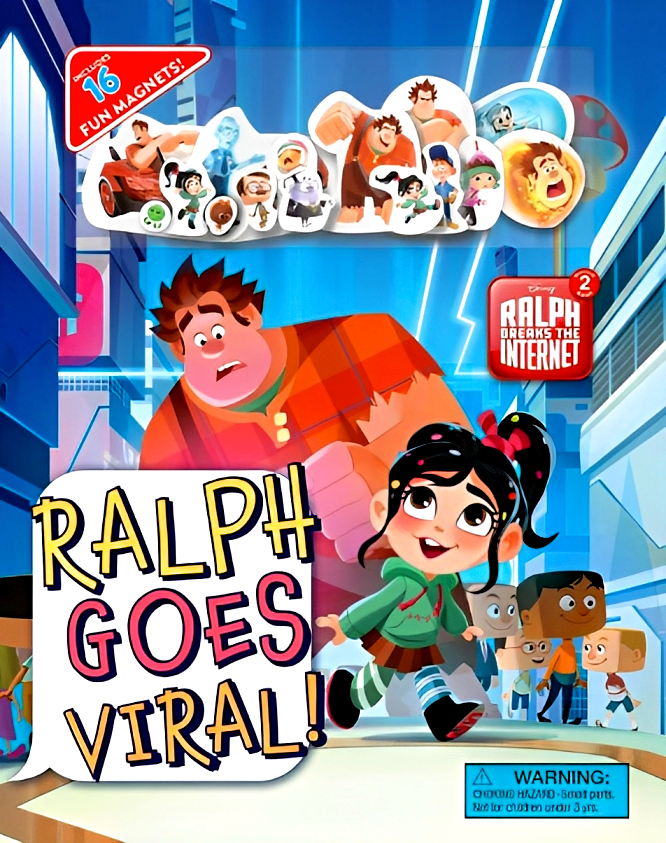 Pixel Game Ralph Ralph Goes Viral! Magnetic Playset (Ralph Breaks The Internet) – BookXcess