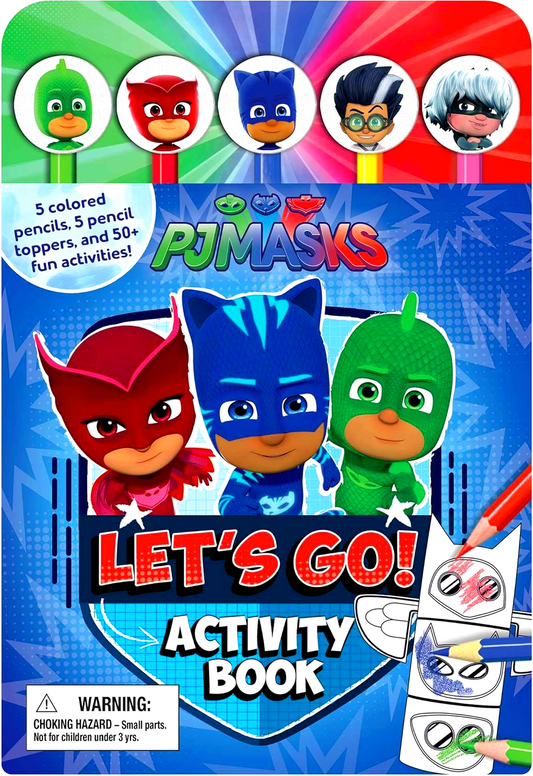 PJ Masks Let's Go Activity Book