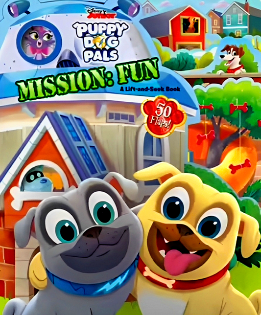 Disney Puppy Dog Pals: Mission Fun Lift-the-Flap
